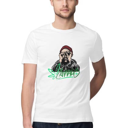 Unisex Cannadi Graphic Printed T-Shirt-L