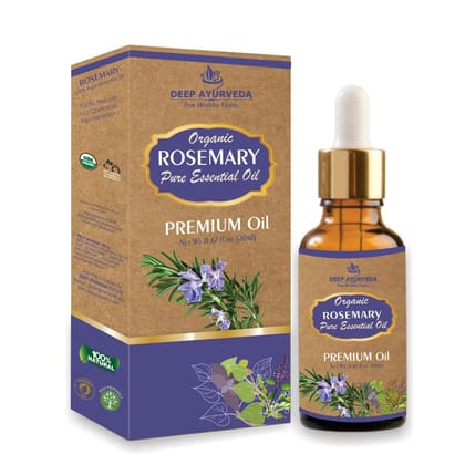 Rosemary Pure Essential Oil (Rosemarinus Officinalis) | 20ml