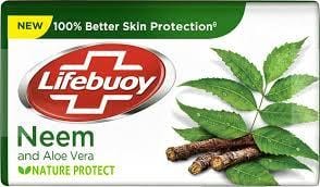 Lifebuoy Neem & Aloe Vera Soap Bar 100 % Better Skin Protection 46g