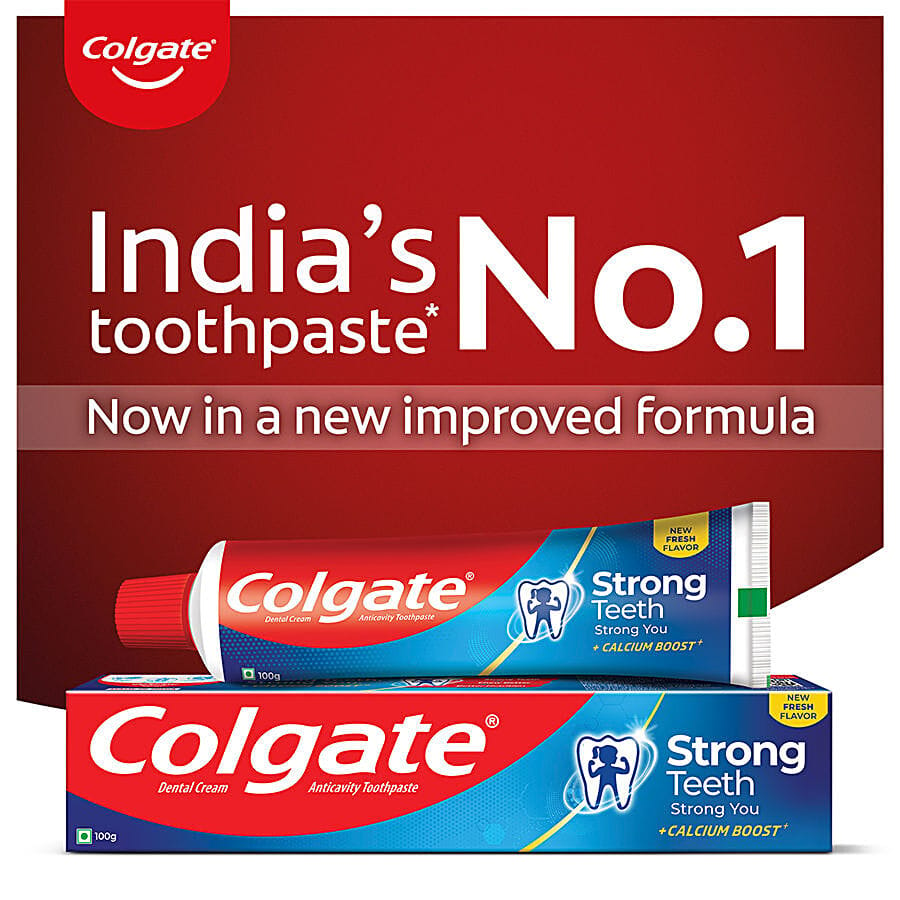 Colgate Strong Teeth Anticavity Toothpaste, 100 G