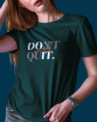 Do It Your Self Unisex T-Shirt-Bottle Green / M