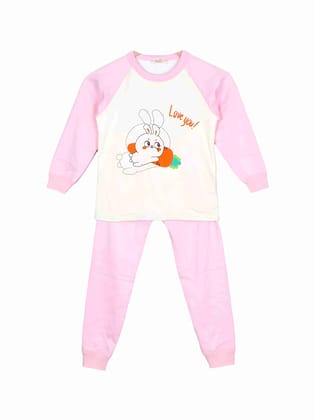 Albion Kids Girls Winter Pink Tracksuit