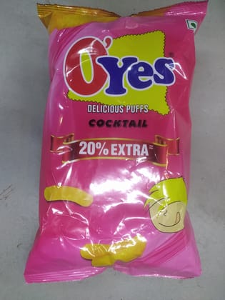 Oyes Delicious puffs Cocktail 20% extra 