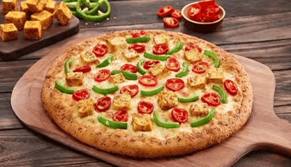 Peppy paneer pizza
