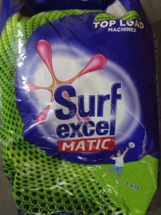 Surf excel detergent matic powder top load 