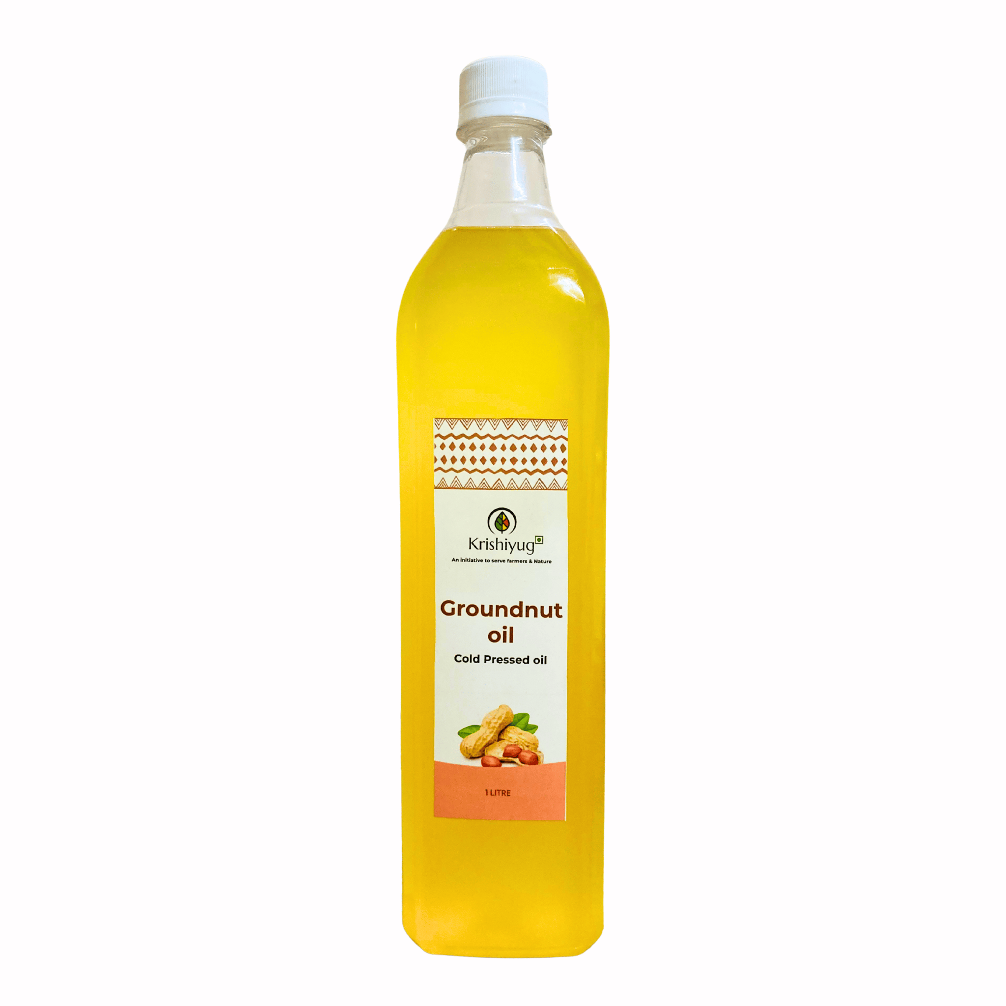 Groundnut Wooden Cold Press Oil  - 1 ltr