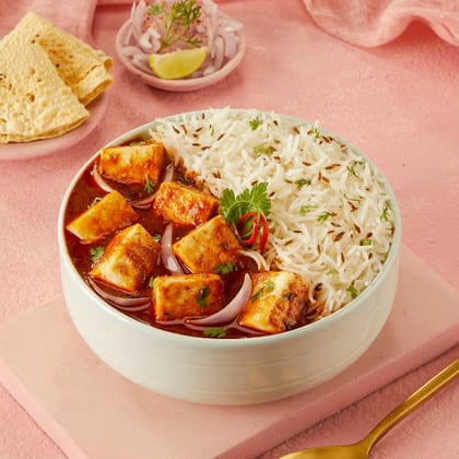 Paneer Tawa Rice Bowl