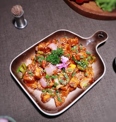 Sesame Chilli Potatoes