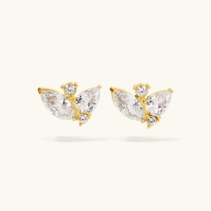 Clenna Earrings - 18K Gold Plated