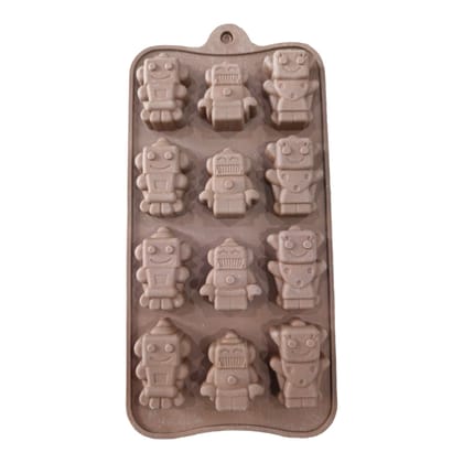 Robot Shape Chocolate Mould