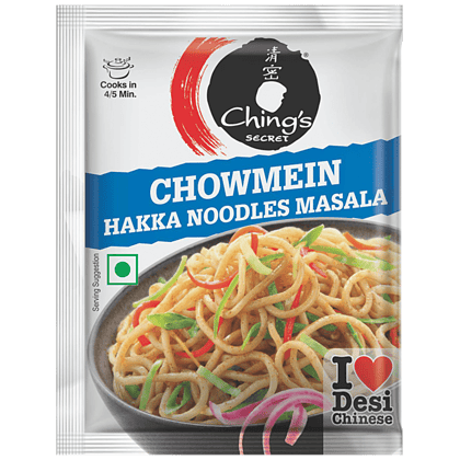 Chings Secret Chowmein Hakka Noodles Masala, 20 G(Savers Retail)