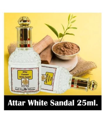 INDRA SUGANDH BHANDAR - White Sandal|Chandan Attar For Men & Women 25ml Pack Of 1