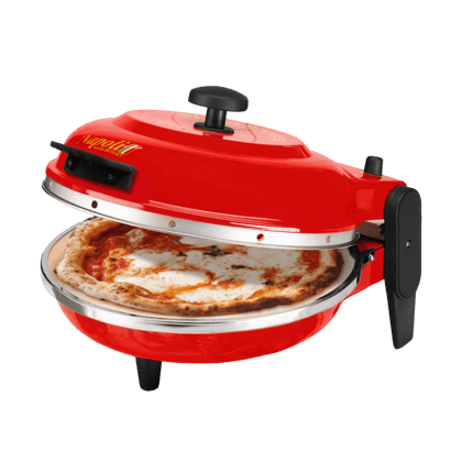 Optima Electric Pizza Maker-Red