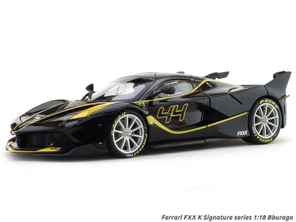 Ferrari FXX K black Signature series 1:18 Bburago diecast scale model car collectible