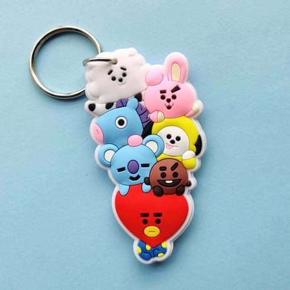 BT21 Dual Sided Keychain - Single Piece