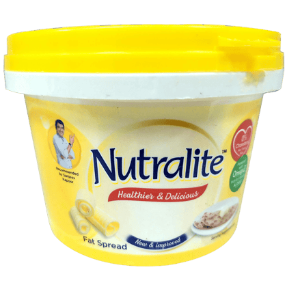 Nutralite Healthier & Delicious Fat Spread, 200 G Microwaveable Tub