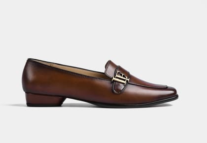 EMERAL BROWN WOMEN LOAFERS-EU 36/UK 3