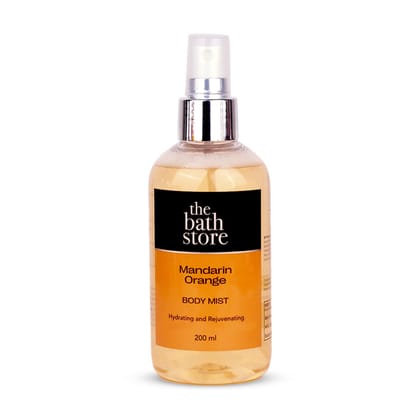 The Bath Store Mandarin Orange Body Mist - Refreshing Fragrance Women and Men  Long-Lasting Scent - 200ml-The Bath Store Mandarin Orange Body Mist - Refreshing Fragrance (Women and Men) | Long-La