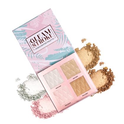 Mattlook Gleam Stroke Highlighter Palette Enriched with Vitamin E.-01 Highlight Reloaded