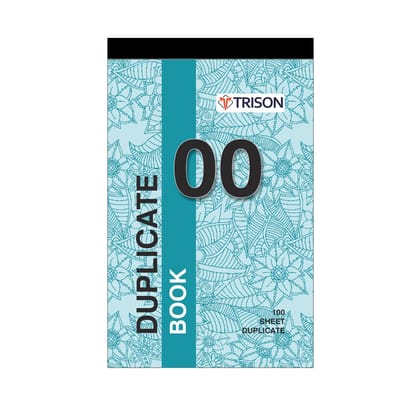 Trison Duplicate Book No. 00 (10.5x18 cm)