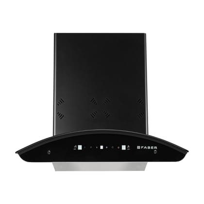 Faber 60 cm Wall Mounted Chimney HOOD ELLORA 3D IN HC SC FL BK 60