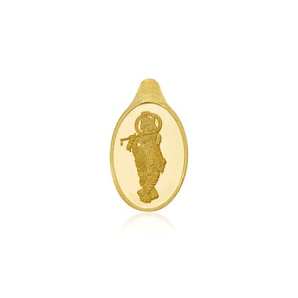 Dvara SmartGold Gold Coin Oval Krishna (22K) 2 Gms