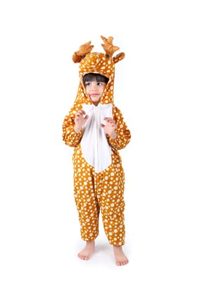 Deer Reindeer Animal Kids Fancy Dress Costume-Rent / 2-3 years