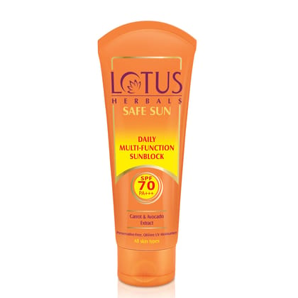 Lotus Herbals Safe Sun Daily Multi-Function Sunscreen SPF 70 PA+++