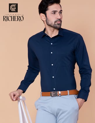 Sapphire Core Blue Shirt-39 - M