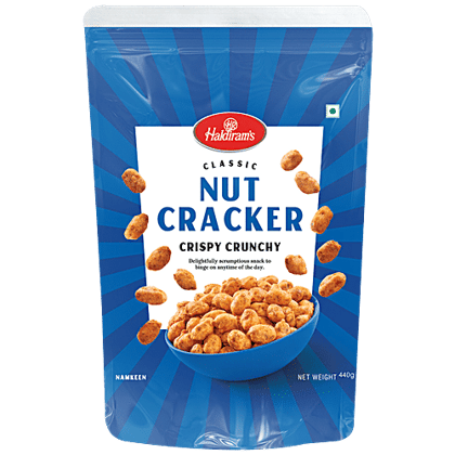 Haldiram's Namkeen - Nut Cracker (Del), 400 G Pouch