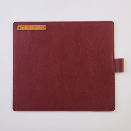 PERSONALISED MOUSE PAD - MAROON-Maroon