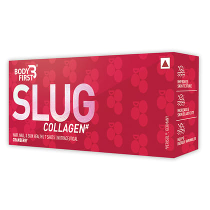 Bodyfirst Collagen Slug, Cranberry - Pack Of 7