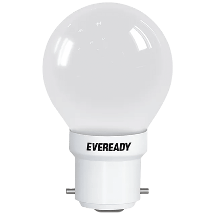 Eveready 0.5W LED Deco Bulb B22, Cool Daylight, 6500-7500K, Instant Start, White, 1 pc