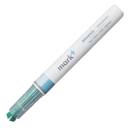 Kokuyo Mark+ Dual Tone Marker Pen-Light Green