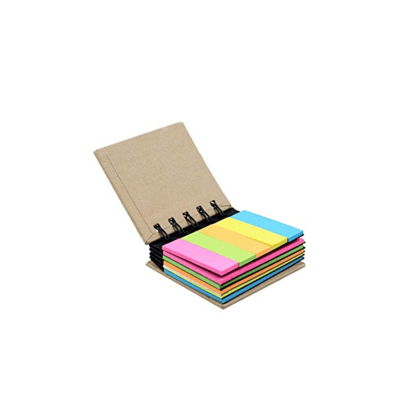 Spiral Sticky Note Pad Pocket Size (3 x 2 inch)