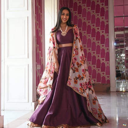 Sadabahar Lehenga set-L