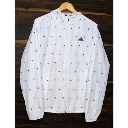 ADIDAS SIZE- L LIMITED EDITION LUXURY JACKET ( WINDBREAKER)-L