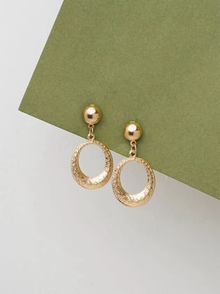 Gold Dangler Earring