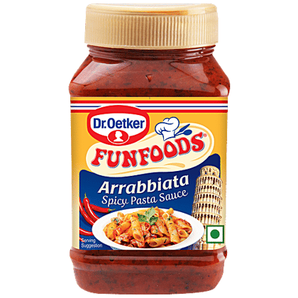 Dr. Oetker Funfoods Arrabbiata Spicy Pasta Sauce, 325 g 