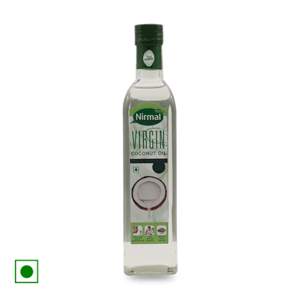 Nirmal Virgin Coconut Oil - Narrow Neck, 500 ml Bottle