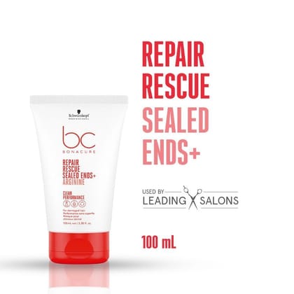 Schwarzkopf Professional Bonacure Repair Rescue Sealed Ends With Arginine(100ml)