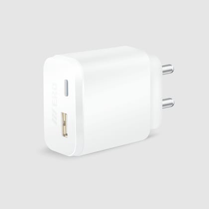 ERD TC-141 USB A+C CHARGER DOCK 20W-PD / 20W / Single Port/ White