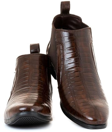 Khadims - Brown Mens Chelsea Boots - None