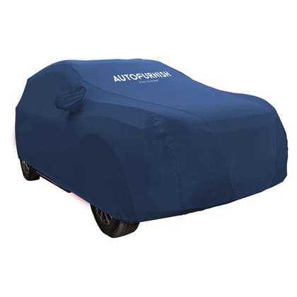 Autofurnish Atom Skin-fitted Car Body Cover For KIA Seltos 2019-22-Atom Blue