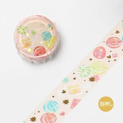 BGM Candy Washi Tape