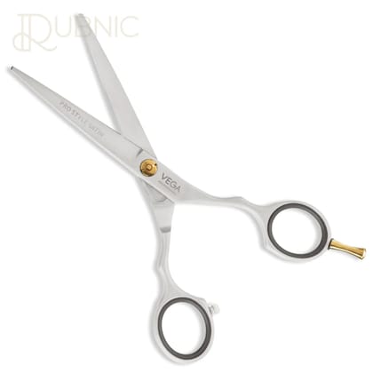 Vega Professional Pro Style Satin 6 Silver Line Hairdressing Scissor