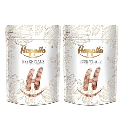 Happilo Essentials Raw Peanut 500g (Pack Of 2) Plantbased Protein Healthy Snacks GuiltFree