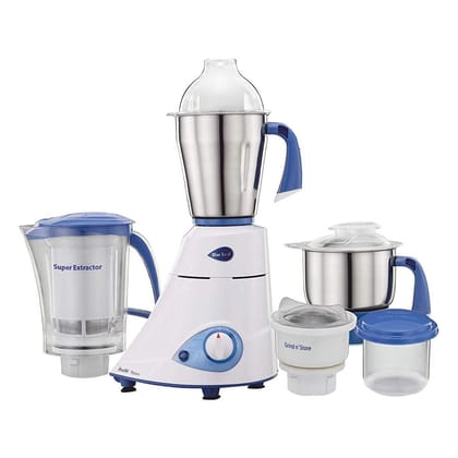 Preethi Blue Leaf Platinum Mg139 750-Watt 4Jar Mixer Grinder-Preethi Blue Leaf Platinum Mg139 750-Watt 4Jar Mixer Grinder