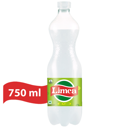 Limca Soft Drink - Lime & Lemon Flavoured, 750 ml PET Bottle