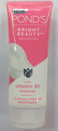 Ponds bright beauty spot less glow vitamin face wash 100g